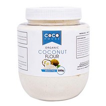 Coco House Organic Coconut Flour Pet Jar | USDA Organic Non-GMO | Vegan Gluten-Free | High-Fiber a, 1