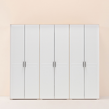 레오가구 하프갤러리N 화이트 장롱/옷장 (1통구성), 1통, 선반장