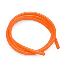 1 미터 오토바이 연료 필터 더트 호스 라인 가솔린 파이프 가스 오일 튜브 카페 레이서 유니버설, Orange