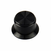 포텐셔미터용 알루미늄 노브 19mm 블랙 DM3620