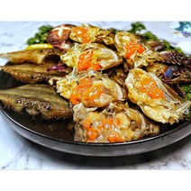 오감 연평도 알배기 암꽃게 간장게장 100% 알수율 보장제 특대 대 중, 1통, 2.2kg