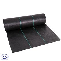 잡초매트 농업용 부직포 멀칭용 차광막 방초 제초 비닐 원예 하우스 과수원 PP매트, 폭 200cm, 길이 10M