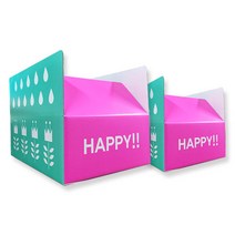 마음을 전하는 메세지박스 해피박스 택배박스 포장박스 선물상자, DHP392814B(50장)