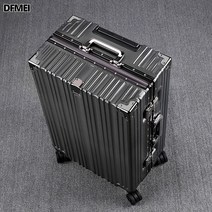DFMEI 캐리어 퓨어 컬러 가방 코너 캐리어 대용량 여행용 비밀번호 캐리어