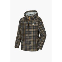 코오롱스포츠 [코오롱스포츠] 남녀공용 체크 프린트 바람막이 JWJJM22205YEL