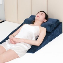 위편한베개 역류성 식도염 방지 경사 숙면 배게 식도 위식도 역류 요 슬로프 위산 속쓰림 침대 베개, [07] 그림과 같이 업그레이드 된 엔지니어링 커브 환