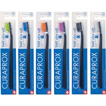 큐라덴 큐라프록스 울트라소프트 칫솔 CS5460 블랙에디션 6pcs