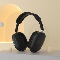 액션 카메라 삼각대 셀카봉 스탠드 짐벌 p9-max tws 블루투스 이어폰 무선 헤드 마운트 헤드폰 서브우퍼 헤드셋(마이크 포함) iphone xiaomi, 검은색