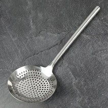 스텐 타공 중식 건지기 (3사이즈) 튀김 업소용 국자, 소