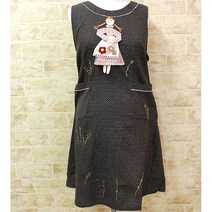 일본직수입 앞치마 INFINITY F-4252 앞치마, 블랙