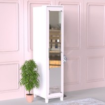탑퍼니처 마르카 장롱/화장대, 이불장 거울문, 화이트