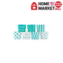 아이스음료컵홀더 에어홀더 민트7종 10온즈 20개x25묶음 냉온컵홀더 커피에어홀더