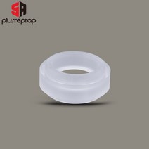 3D프린터부품 3D 프린터 플라스틱 휠 POM 빅 모델 패시브 라운드 아이들러 풀리 기어 CNC Openbuilds V-슬, 02 Clear-No bearing_02 3pcs