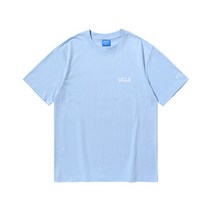 유씨엘에이(UCLA) 레터링 로고 반팔 티셔츠[LT-BLUE](UY5ST9F_42)