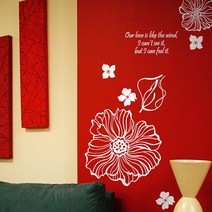 회의실인테리어 패션플라워 반-A타입 감성소품