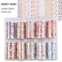 수전사필름 카본시트지 자동차PPT 100 패턴 동물 네일 포일 롤 박스 전송 종이 스티커 슬라이더 DIY 대리석, 14 14