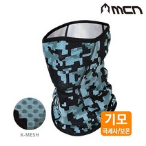 MCN 기모 K매쉬 마스크 디지털카모 자전거 라이딩 MTB, 단품