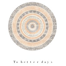 북유럽 라운드 카펫 모로코 스타일 침실 레트로 거실 러그 넓은 공간 휴대품 보관소 세탁 가능 미끄럼 방