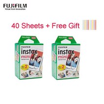 후지필름 인스탁스 미니 소형 화이트 필름 즉석 인화지 8 9 7s 70 25 50s 90 카메라 SP-1 2 20 - 100 매, 02 40 sheets