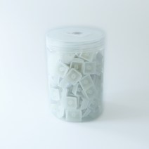 RGB 투과 푸딩 키캡 OEM 프로파일 반투명 투명 기계식 키보드 키캡, 136키, 136키