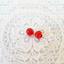 인형코/빨강 단추코/8mm/인형 만들기