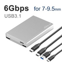 HDD 인클로저 usb 3.5 유형 2.5 C 포트 전체 알루미늄 ''/''sata 하드 디스크 지원 최대 6, CHINA, U23QC-A.C-C
