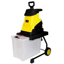 잔가지 파쇄기 임목 정원 과수원 관리 나무분쇄기, 2500W + 수집 상자