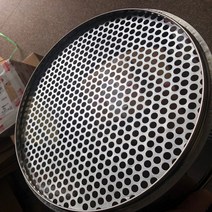 블루베리 선별기 수동 스테인리스 스텐레스 작곡 12, 직경 20cm - 원형 구멍 8mm