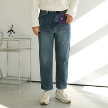 [맨즈북] 수선 No 겨울 남자 기모 키작남청바지 일자데님팬츠 빅사이즈