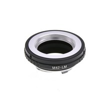 m42 칼 자이스 42mm 렌즈 라이카 m lm 어댑터 m3 m4 m5 m6 m7 m8 m9 gxr-m, 없음