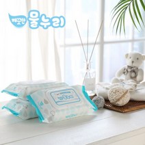 판촉물/300개100매 물누리블루 물티슈물티슈/지갑티슈/기념품 답례품 인쇄제작 도매제조 공장 대량구매 단, 기본300개구매시, 인쇄없음
