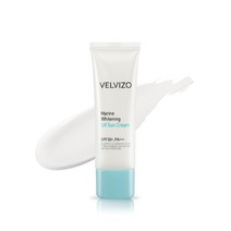 벨비죠 선크림 썬크림 선블록 SPF 50+ PA+++ 마린 화이트닝 UV 미백효과 자외선차단, 50g x 1개