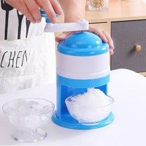 제빙기 diy 핸들 휴대용 수동 ice crusher ice slush maker home snow cone 스무디 ice block