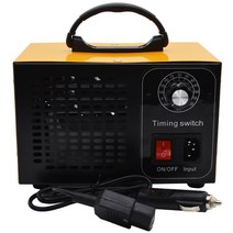 오존발생기 ATWFS-오존 발생기 12v 28g 자동차 공기 청정기 오존 기계 타이밍 스위치 포함, YELLOW