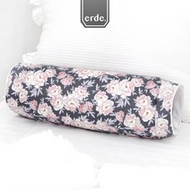 [에르데] 스텔라 원형 베개커버 / 꽃무늬 화려한 둥근베개커버 아빠베개 / circle pillow cover 3color