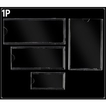 엘리베이터 안내판 광고판 인쇄물게시판 플라스틱 광고판, 사이즈, 55x90