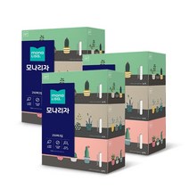 모나리자 미용티슈 2겹 천연펄프 랜덤발송, 3개입, 4개