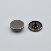 가죽 핸드프레스 각인기 가죽공예 도장 다이어리 20 세트 Meeteel 10-25mm 스냅 패스너 금속 보도 단추 의, 06 AncientSilver_04 17mm