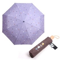 미치코런던 댕냥이 원목 3단완자동