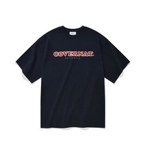 커버낫 쿠퍼 로고 티셔츠 네이비