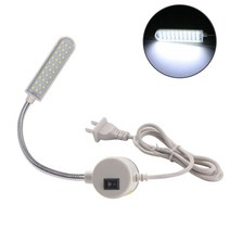 SMD2835 30 LED 재봉틀 램프 선반 드릴 프레스용 자석 산업용 조명과 다기능 유연한 작업, 01 30leds, 01 AC220V EU Plug