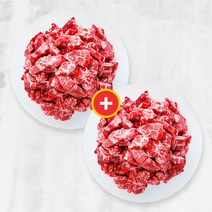 한우 1++ 투플러스 no9 사태살 세절 맛의 차원이 다름, 2팩, 300g, 1++No.9사태살세절