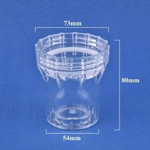 농업용 여과기 34 quot수족관 필터 물고기 탱크 정원 양식 물 상자 펌프 호스 조인트 불순물 여과 10 200 메쉬 스트레이너, 40 Mesh+Only 1pc Cup Body