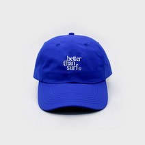 배러댄서프 [BETTER THAN SURF] Smile Logo Beach Cap - Blue