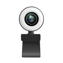 웹캠 컴퓨터 USB 카메라 웹캠(온라인 회의 채팅 라이브 스트리밍용 마이크 포함), 1080P