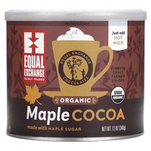 Equal Exchange Organic Maple Cocoa 12 oz (340 g)