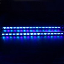 어항조명 수조 조명 산호초 어항 램프용 수족관 블루 스트립 바 세트