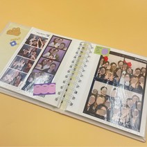 배럴조이 컴팩트 포토인생 네컷 앨범 초음파 사진 보관 선물, 컴팩트 베이지