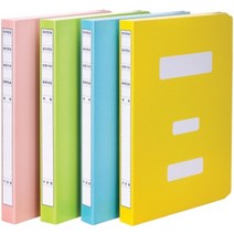 문화산업 대용량 정부 문서 화일 A4 F1194-7 10입 서류철 서류 정리 파일철, 연두