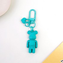 다왕 --rPK013 사랑의 자물쇠 무광 레고 곰돌이 키링, (민트), 1개